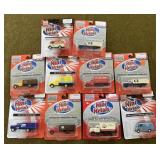 10 Mini Metals, Advertising Trucks