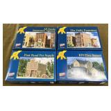 4 HO Scale Buildings by Walthers