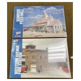 2 HO Scale Walthers Buildings