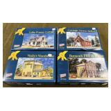 4 Walthers HO Scale Buildings