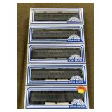 5 Scene Master HO Passenger Cars