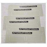 3 International Pedal Tractor Decal Sets Ertl