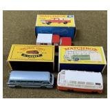 3 Early Matchbox Cars