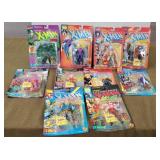 10 Xmen Figurines, new on cards