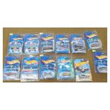 12 Hot wheel Cars New on Cards