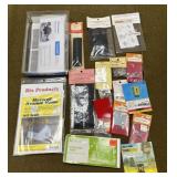 Lot of HO Scale Scenery & Pewter Minis