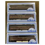 4 Scene Master HO Passenger Cars