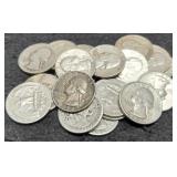 (20) Silver W. Quarters