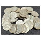 (40) Silver Roosevelt Dimes