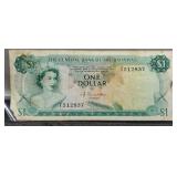 1974 Bahama $1 Banknote