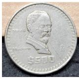 1988 Mexico 500 Pesos