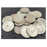 (20) Silver W. Quarters