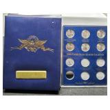2009 9 Different Unc. Quarters w/ Case