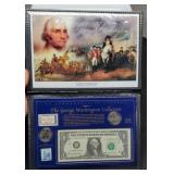 Folder Display "G. Washington Collection" w/