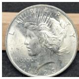 1923 Peace Dollar Unc.