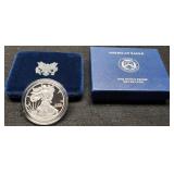 2011-W Proof Silver Eagle w/ Case & COA