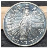 1989-D Unc. Silver Dollar Comm. Congress