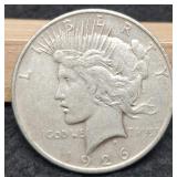 1926-D Peace Dollar