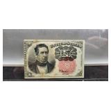 1874 10 Cent Fractional Currency Note, 5th Issue,