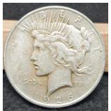1926-D Peace Dollar
