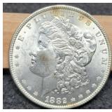 1882 Morgan Dollar Unc.