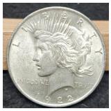 1922 Peace Dollar Unc.