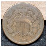 1866 Two Cent