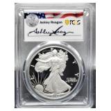 2022-W Slab Proof Silver Eagle PCGS PR69 DCAM