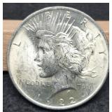 1922 Peace Dollar Unc.