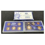 2002 10 Coin Proof Set