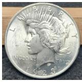 1923 Peace Dollar Unc.
