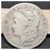 1883-CC Morgan Dollar
