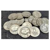 (20) Silver W. Quarters