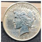 1923 Peace Dollar