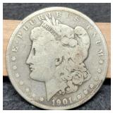 1901 Morgan Dollar