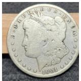 1901-O Morgan Dollar