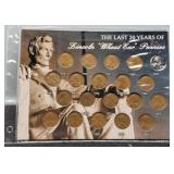 Display: The Last 20 Years Of Lincoln Wheat Cents
