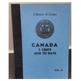 1858-1976 Canada Deluxe Nickel Album w/