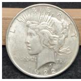 1922 Peace Dollar