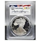 1996 Slab Proof Silver Eagle PCGS PR69 DCAM