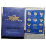 2003 10 Quarter Set Unc. P&D w/ Case