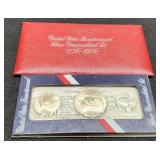 1976 3 Silver Coin Unc. Bicentennial Set