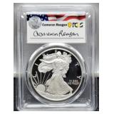 2008-W Slab Proof Silver Eagle PCGS PR69 DCAM