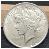 1922 Peace Dollar