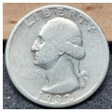 1932 W. Quarter 1st Year Issue