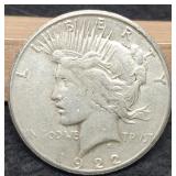 1922-S Peace Dollar
