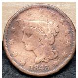 1843 Large Cent