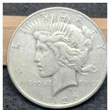 1926-D Peace Dollar