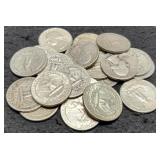 (20) Silver W. Quarters