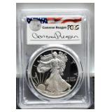 2017-W Slab Proof Silver Eagle PCGS PR69 DCAM